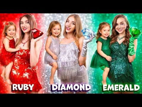 Emerald, Ruby and Diamond Girl in Hospital! Pregnancy Challenge for Future Moms