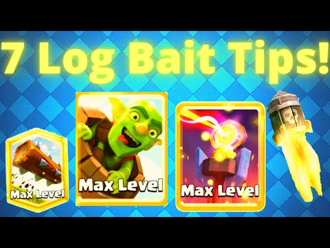 7 Tips on How to Play Log Bait Decks! - Classic Log Bait Guide in Clash Royale!