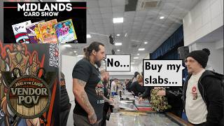 I Tried Selling Pokémon Cards at a PACKED UK Card Show… This Happened!! Vendor POV