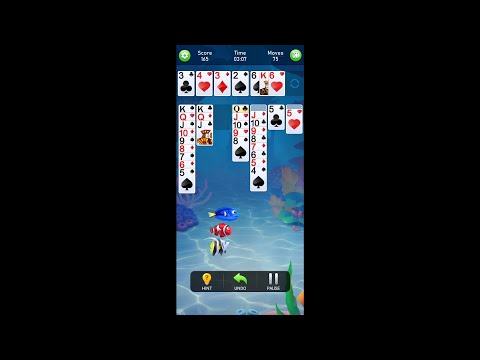 Solitaire Klondike Fish (by Solitaire Aquarium) - classic card game for Android and iOS - gameplay. - YouTube