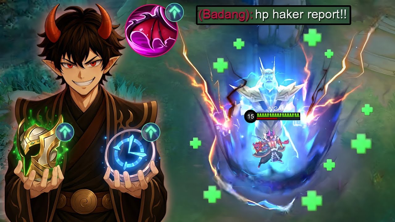 UNLI HP HEAL!! GLOBAL DYRROTH COLDOWN SKILL - NEW META BEST BUILD FOR INTENSE SOLO RANK - MLBB