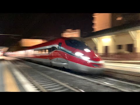 EUROSTAR AV MILANO-BARI EFFETTUATO PER LA PRIMA VOLTA DAL FRECCIAROSSA 1000 [ETR400]!