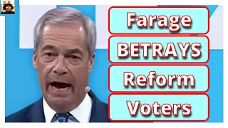 SHAMELESS Reform UK Have NOW Betrayed Its Own Voters