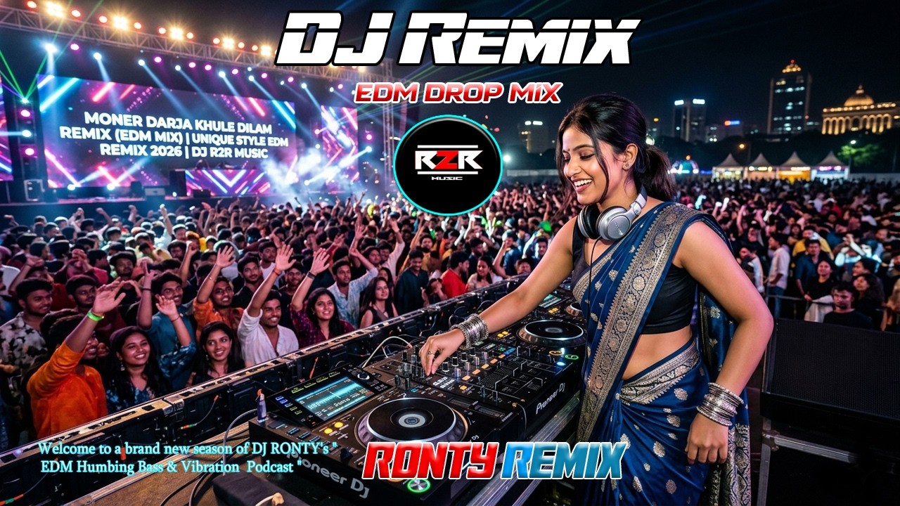 Moner Darja Khule Dilam Remix 🔥 | EDM Club Remix 2026 | Bengali DJ Song | DJ R2R MUSIC