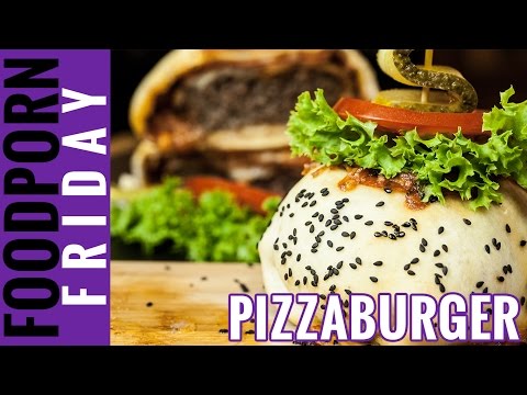 Der PIZZABURGER - Foodporn Friday bei Yasilicious