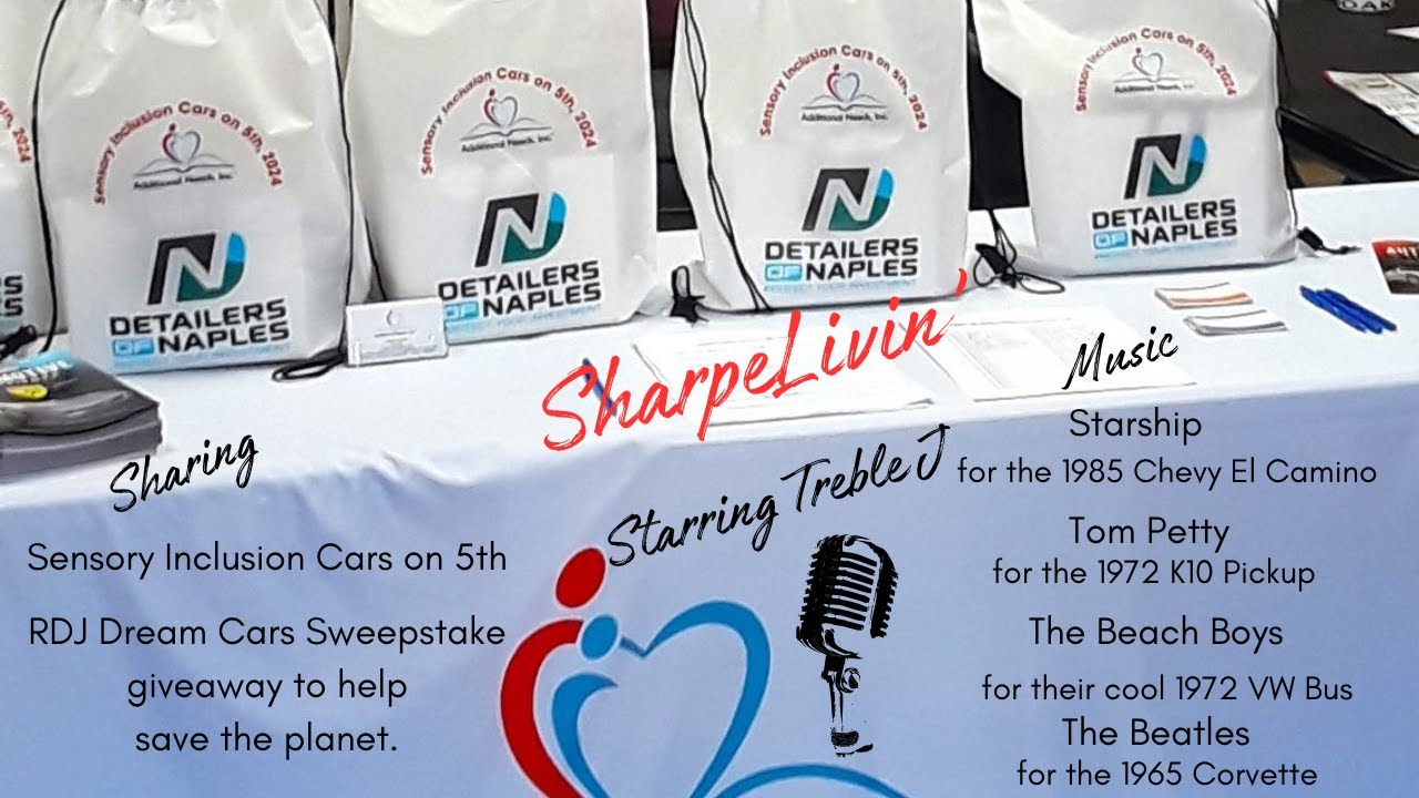 SharpeLivin' Sharing RDJ Dream Cars Sweepstakes, Footprint Coalition & Sensory Inclusion Cars on 5th