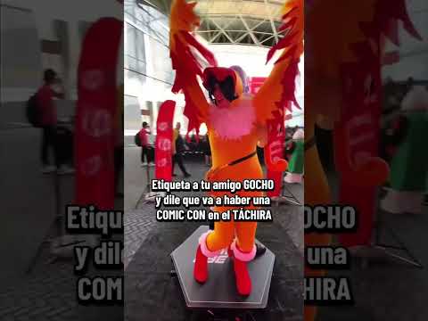 18 y 19 de Abril 2026 Pabellones en San Cristobal. ¡La primera Táchira Comic Con! #gochos #tachira