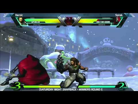 UMVC3: Heroic vs SpiraL - Saturday Night Snapback 6.2