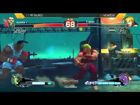 PR Balrog (Balrog) vs Momochi (Ken) - SXSW Gaming - #USF4