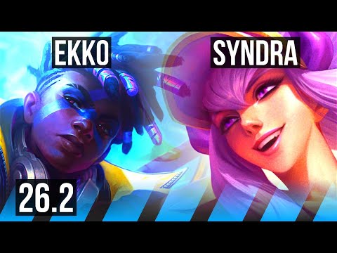 EKKO vs SYNDRA (MID) | 47K damage | NA Challenger | 26.2
