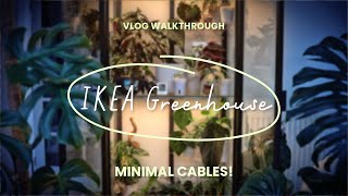 Rebuilding my IKEA Greenhouse with CORD MANAGEMENT!