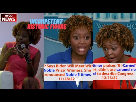 Incompetent KJP Fails at Her Job Every Day & Still Thinks She's a Historic Figure