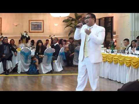Marvin Calderon Jr. (J.R.) sings at his sister (Mirabelle)'s debutante =)