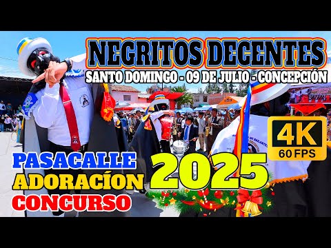 PASACALLE NEGRITOS DECENTES 2025 / Nueve de Julio- Concepción