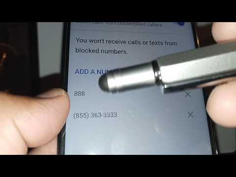 Moto G Power How to block unknown callers, block contacts, Spam proteccion and Business listing data