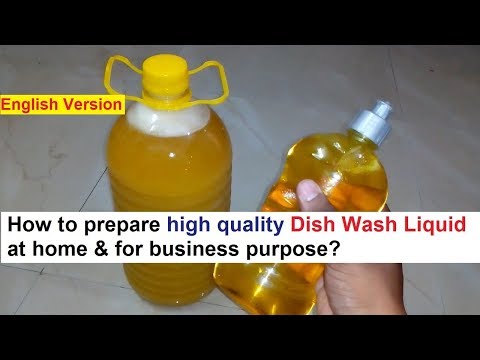 Dish Wash Liquid Making Formula