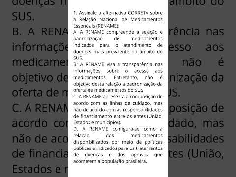 Prefeitura de Chopinzinho/PR  - Auxiliar de Farmácia. Questão 1.