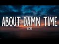Lizzo - About Damn Time (Lyrics) Lizzo - About Damn Time (Lyrics)