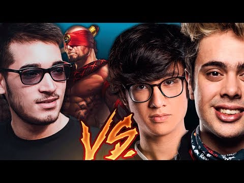 LEESINZAO RAIZ VS YODA E TINOWS!