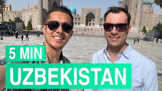 Uzbekistan in 5 Minutes 🏺🌍 Bukhara, Khiva, Samarkand & the Aral Sea