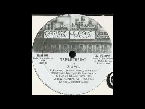 Z-3 MC s-Triple Threat (Instrumental 1985)