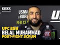 UFC 258: Belal Muhammad Explains Li Jingliang Callout: 'I Know What Makes Sense' - MMA Fighting