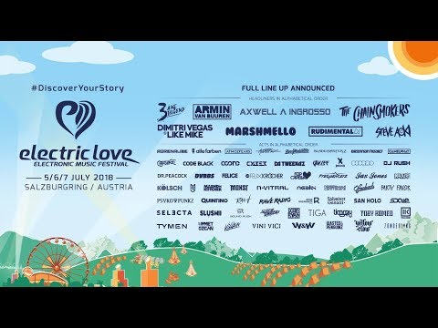 Electric Love Festival 2018 - Full Line Up (Official Clip)