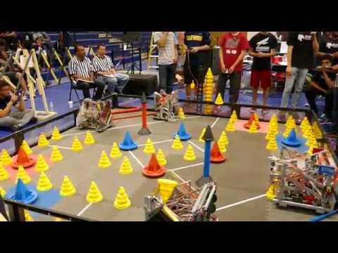 DVHS VEX Robotics Tournament F 1-2 - 86868R 8000A 8000C vs 21246J 5776T 5776A - 98 to 19