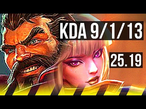 GRAVES & Yuumi vs KAI'SA & Neeko (ADC) | KR Master | 25.19