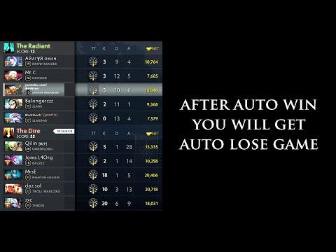 Dota 2 - 50% Win Rate Rank Trap Gameplay 10233 Watch Till The End - Dota 2 - Series - Patch - Rigged