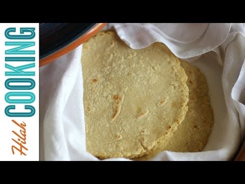 自家製コーントルティーヤ - コーントルティーヤのレシピ動画 (Homemade Corn Tortillas - Corn Tortilla Recipe Video)