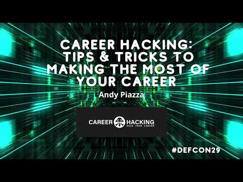 Andy Piazza - Career Escalation Techniques - DEF CON 29 Career Hacking Village