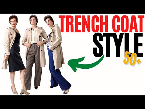 How To Style A Trench Coat For Women Over 50