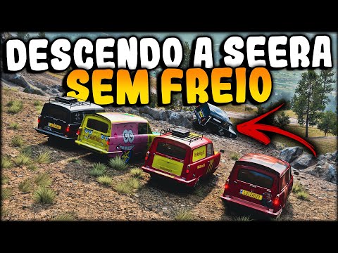 VAI DAR PROBLEMA - DESCENDO A SEERA SEM FREIO FORZA HORIZON 5 ONLINE