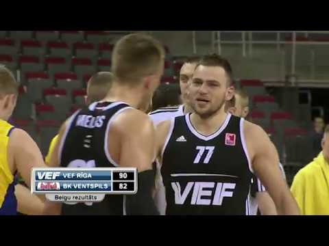 | VEF Rīga - Bk Ventspils | VEF atspēlē 21 punktu deficītu un sērijā jau 3:0