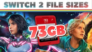 Switch 2 File Sizes Are MASSIVE