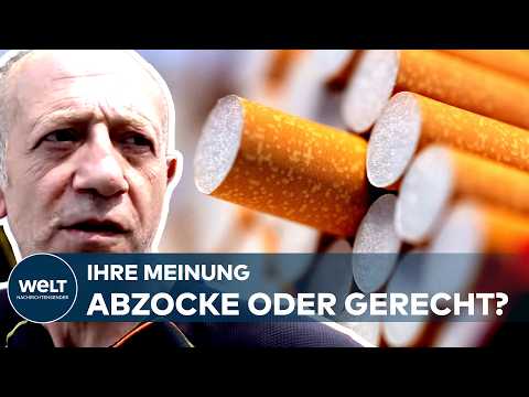 Video Thumbnail: DEUTSCHLAND: Tabaksteuer der Regierung – Gesundheitsschutz oder Abzocke?