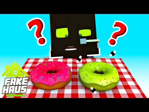 WÄHLE EINEN DONUT?! - Minecraft FAKE HAUS [Deutsch/HD]