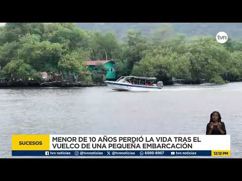 Trágica muerte: Una niña de 10 años fallece tras el vuelco de una embarcación en Kankintú