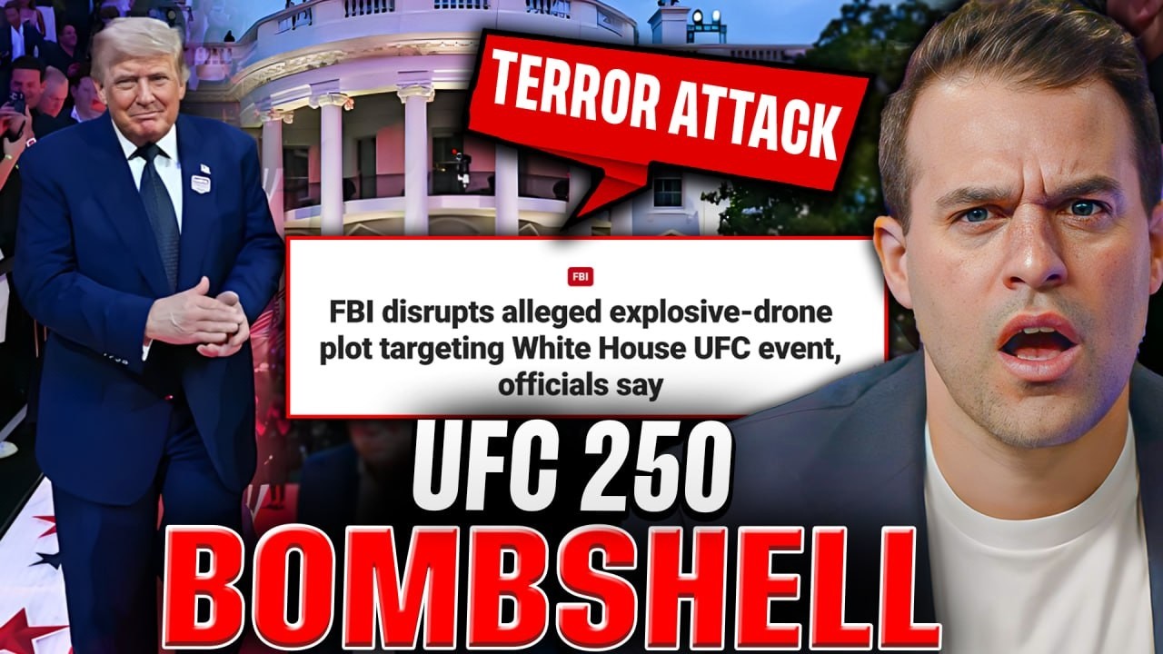 FBI STOPS Drone Attack and Sniper Massacre Plot at Trump's White House UFC Event
