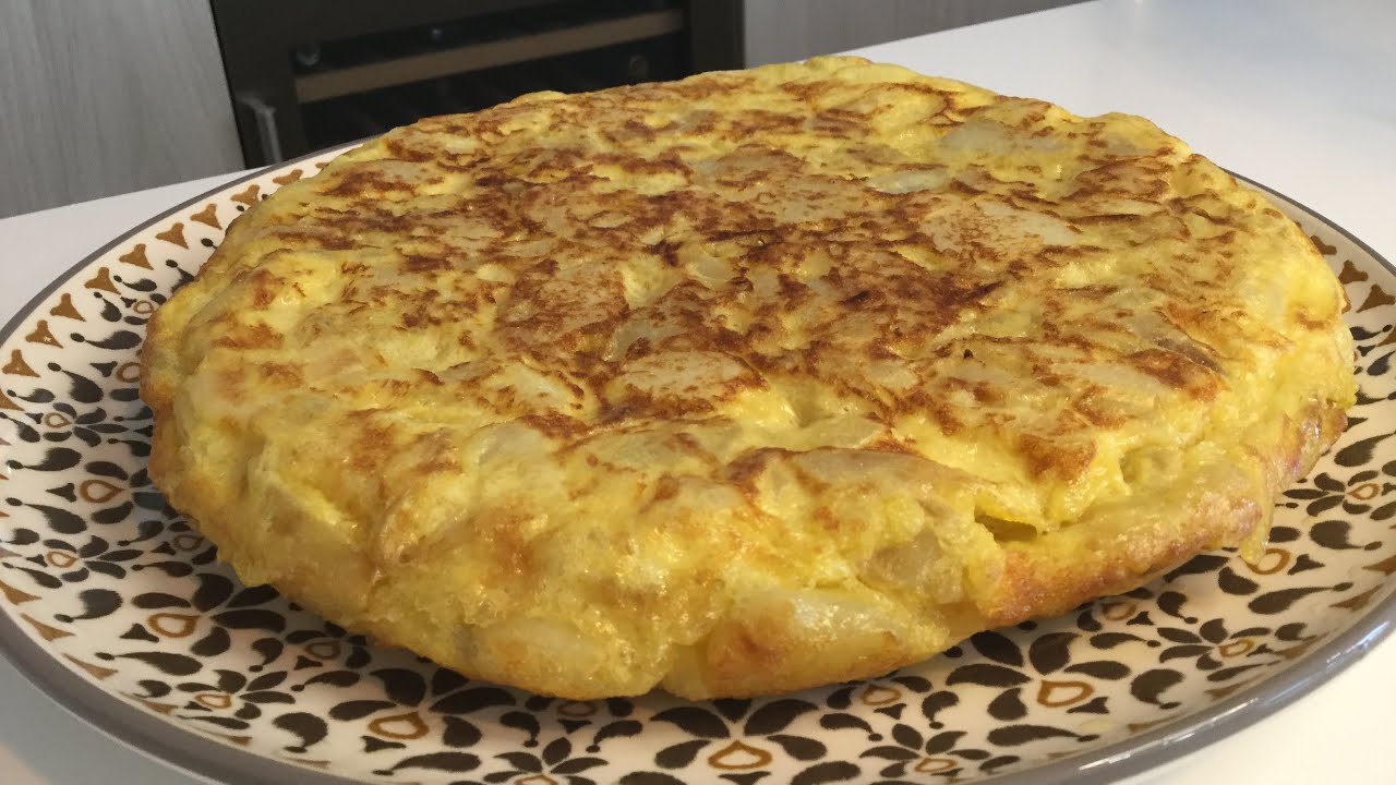 Tortilla de patata sin gluten
