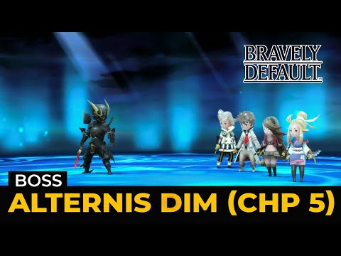 Bravely Default HD Remaster: Alternis Dim - Chp 5 - (Boss | Hard | Lv 1)