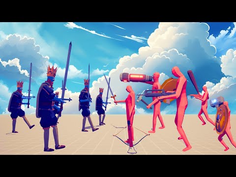 5x RANDOM WEAPON vs 5x EVERY UNIT  - Totally Accurate Battle Simulator TABS