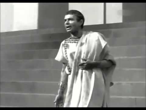 Brutus Speech at Caesar's funeral - Closed Captions