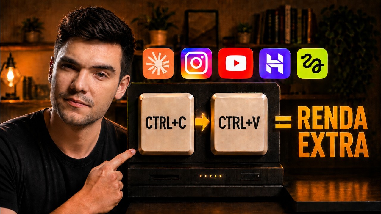 É só me copiar: 5 métodos PARA INICIANTES fazerem dinheiro com IA em poucas horas.