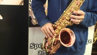 Video thumbnail for Saxquest! New Buffet Senzo Red Brass Alto Pt1 by SaxquestShop