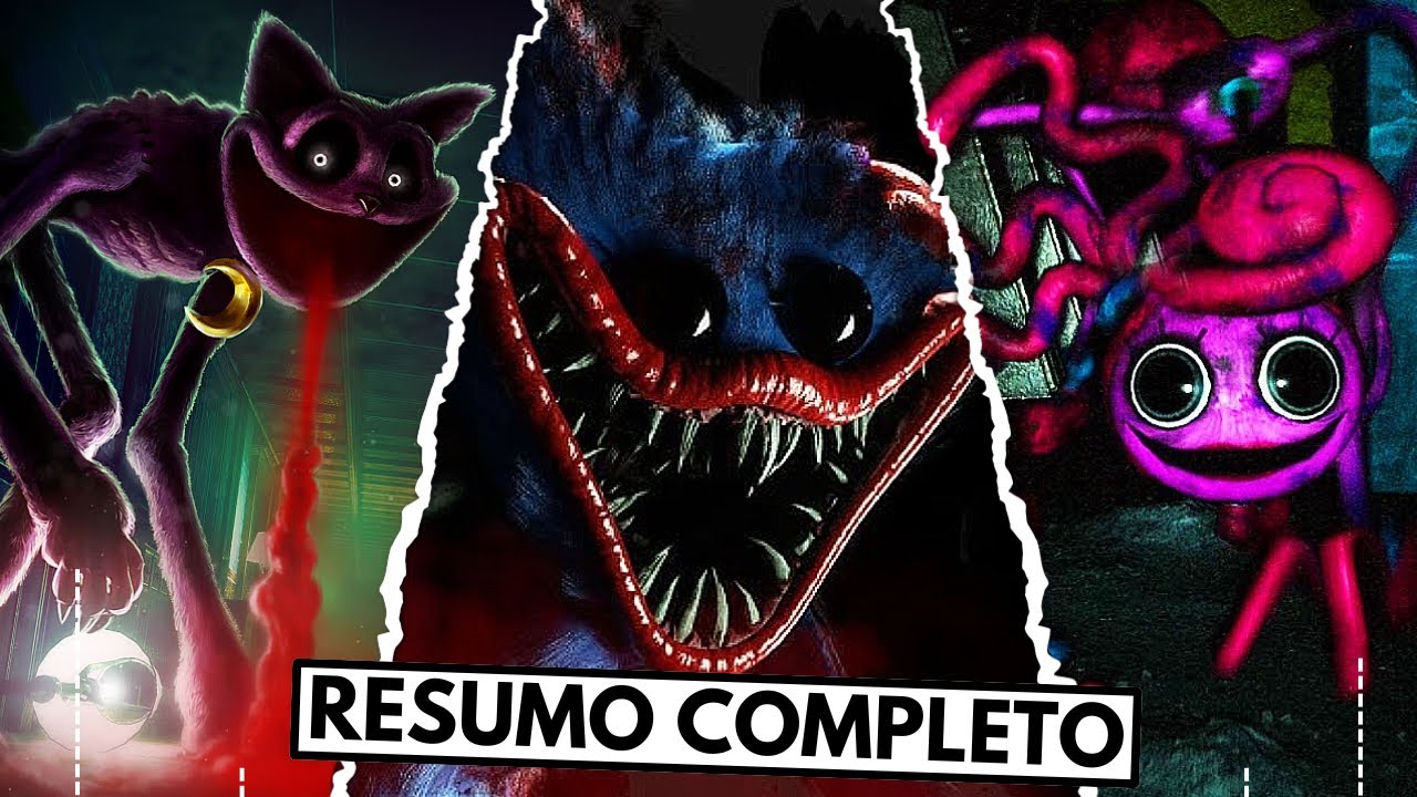 Poppy Playtime: A História COMPLETA de Todos os Capítulos.. EM UM SÓ VÍDEO!