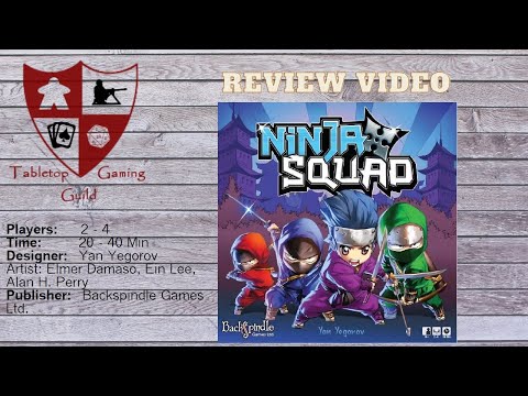 Ninja Squad Board Game Review