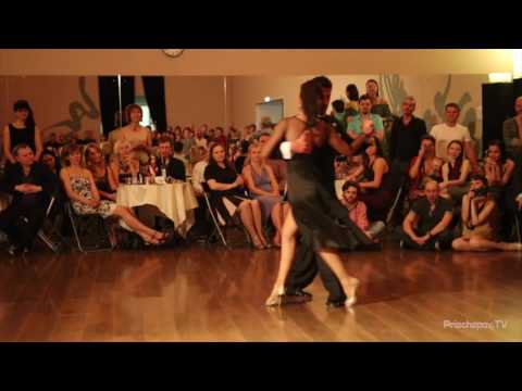  Christian Marquez  and  Virginia Gomez  are  dancing  at  Russian Tango Congress  in  2016