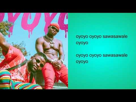 Skales FT Harmonize   Oyoyo Lyrics Video